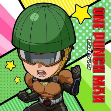 One-Punch Man - Mofu Mofu Mini Towel License-less Rider