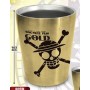 One Piece Film Gold Double Stainless Steel Tumbler Jolly Roger