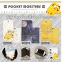 "Pokemon" iPhone6 Flip Case Magnet Type Pikachu Heart POKE-521C